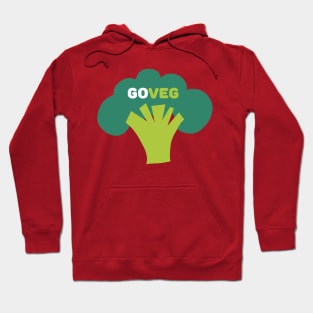 Go veg Hoodie